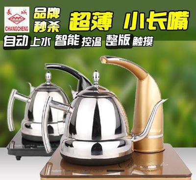 【新款長城全自動(dòng)上水壺觸控電腦版自動(dòng)抽水防干燒電茶壺特價(jià)促銷】價(jià)格_廠家_圖片